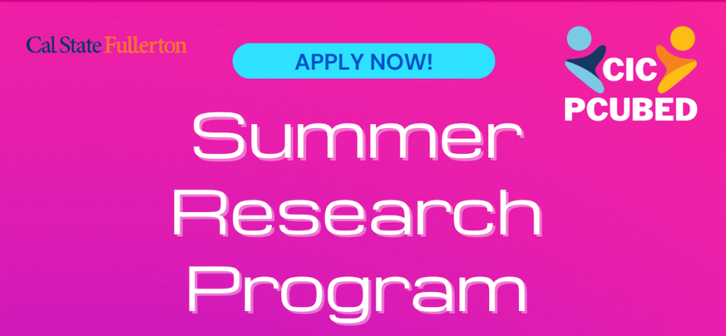 CS Summer Research Experience for Community College&nbsp;Students!
